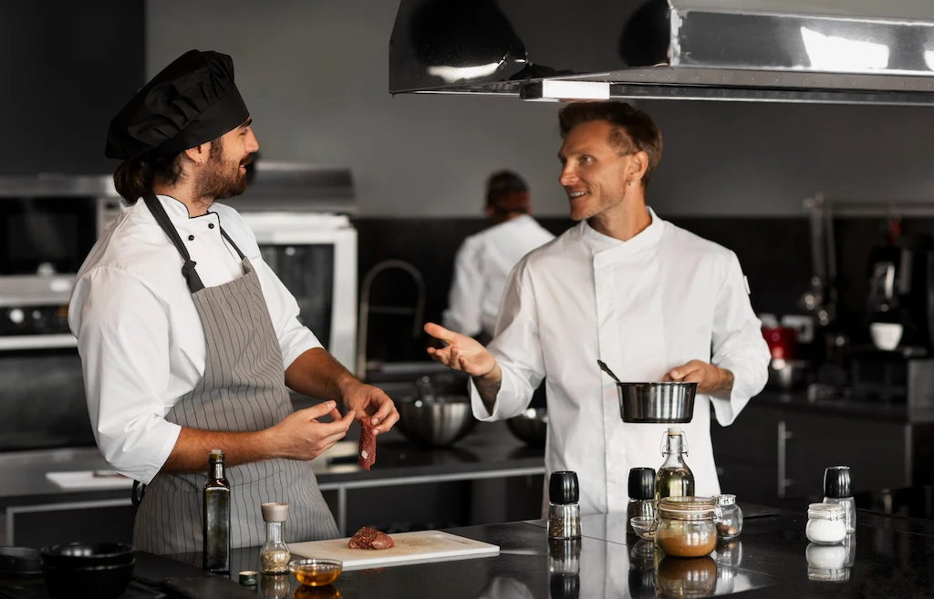 Tandem-Einarbeitung im Restaurantteam zur Vermeidung von Sprachbarrieren in der Küche